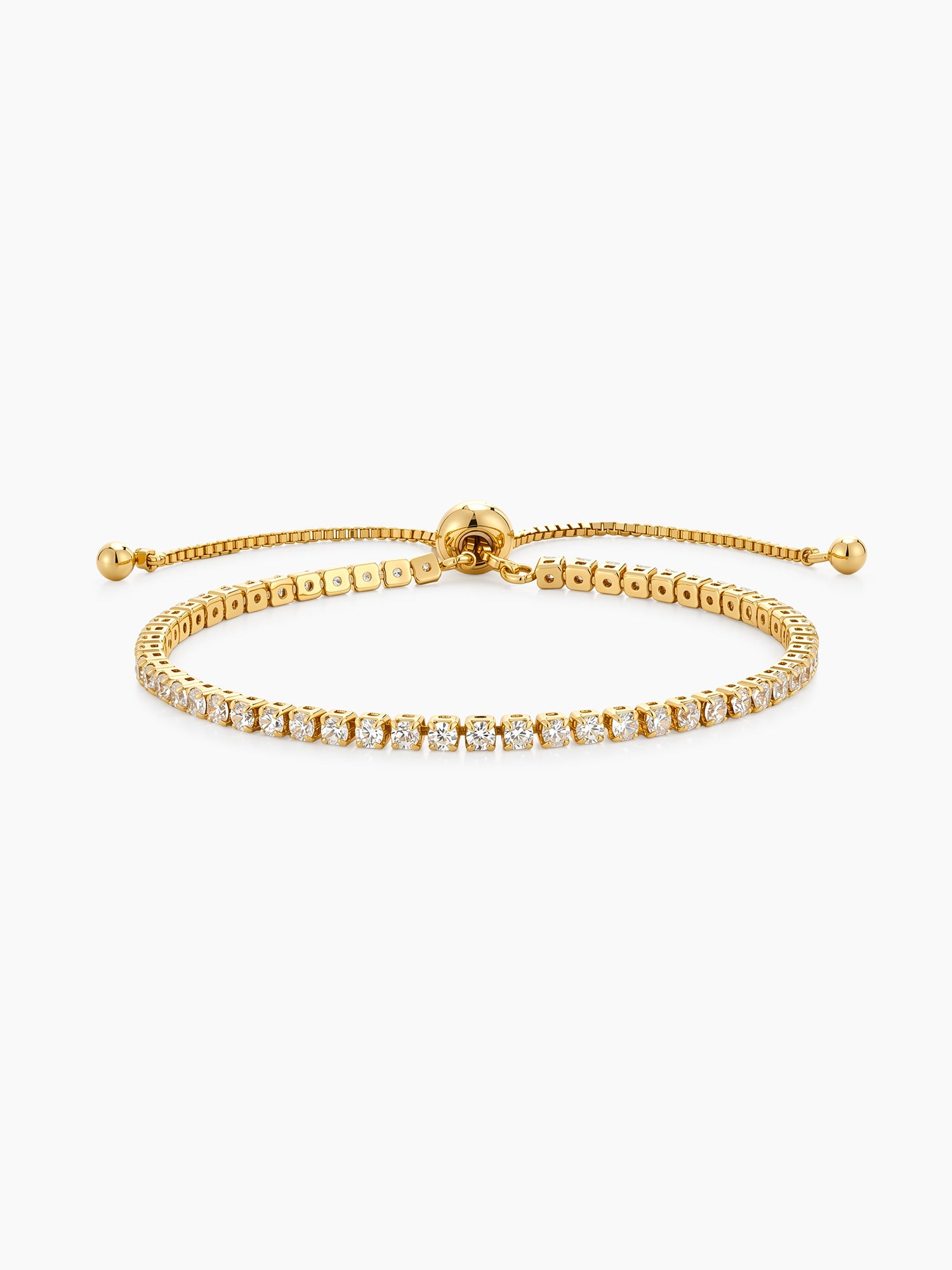 Classic Tennis Bracelet in Gold