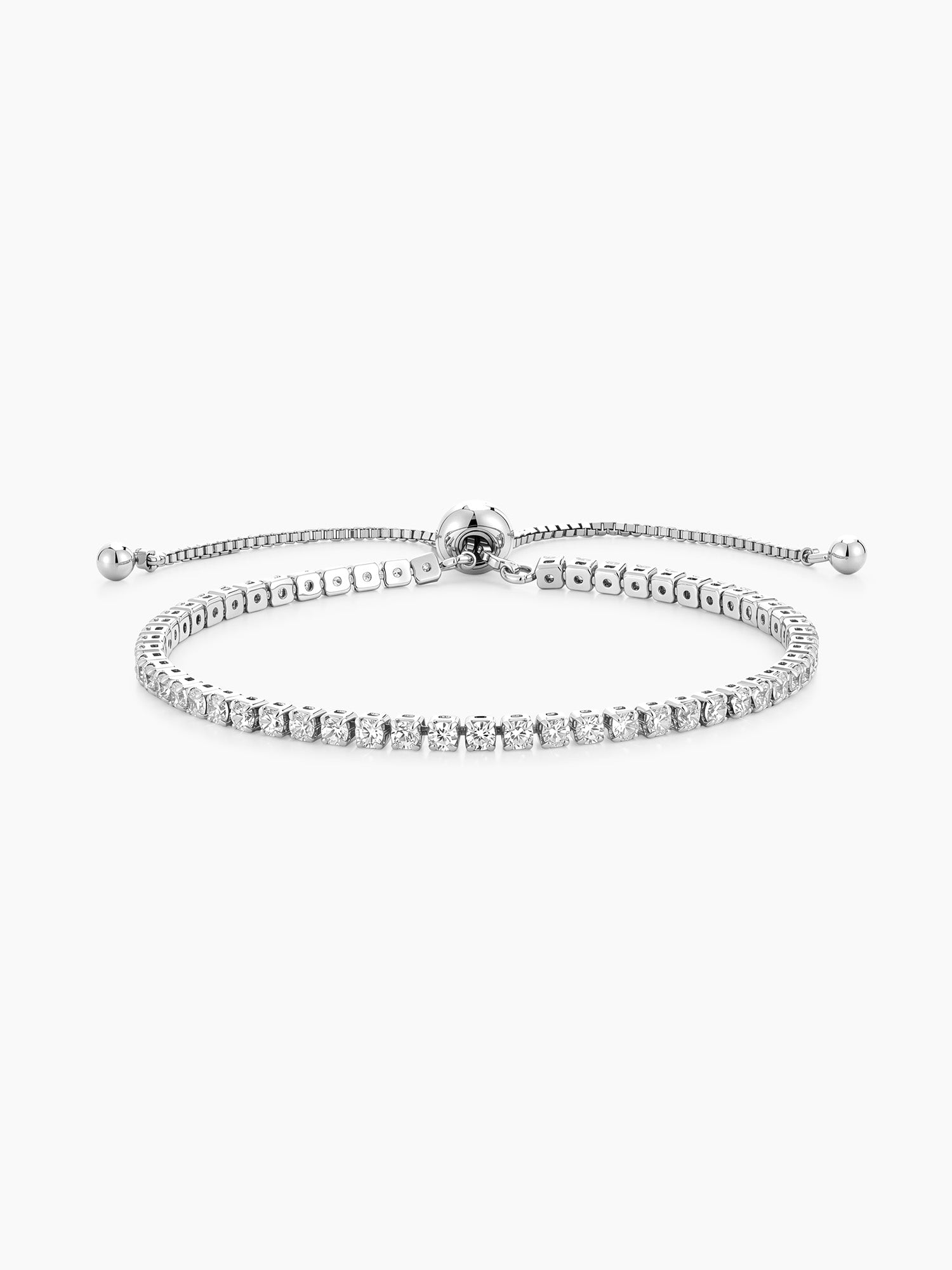 Classic Tennis Bracelet in Silver