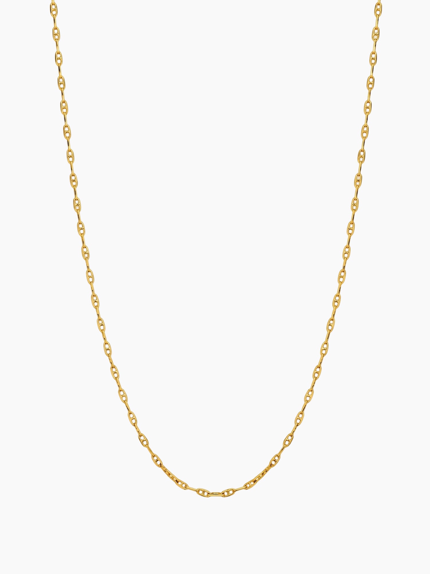 Linked Rin Necklace in Gold