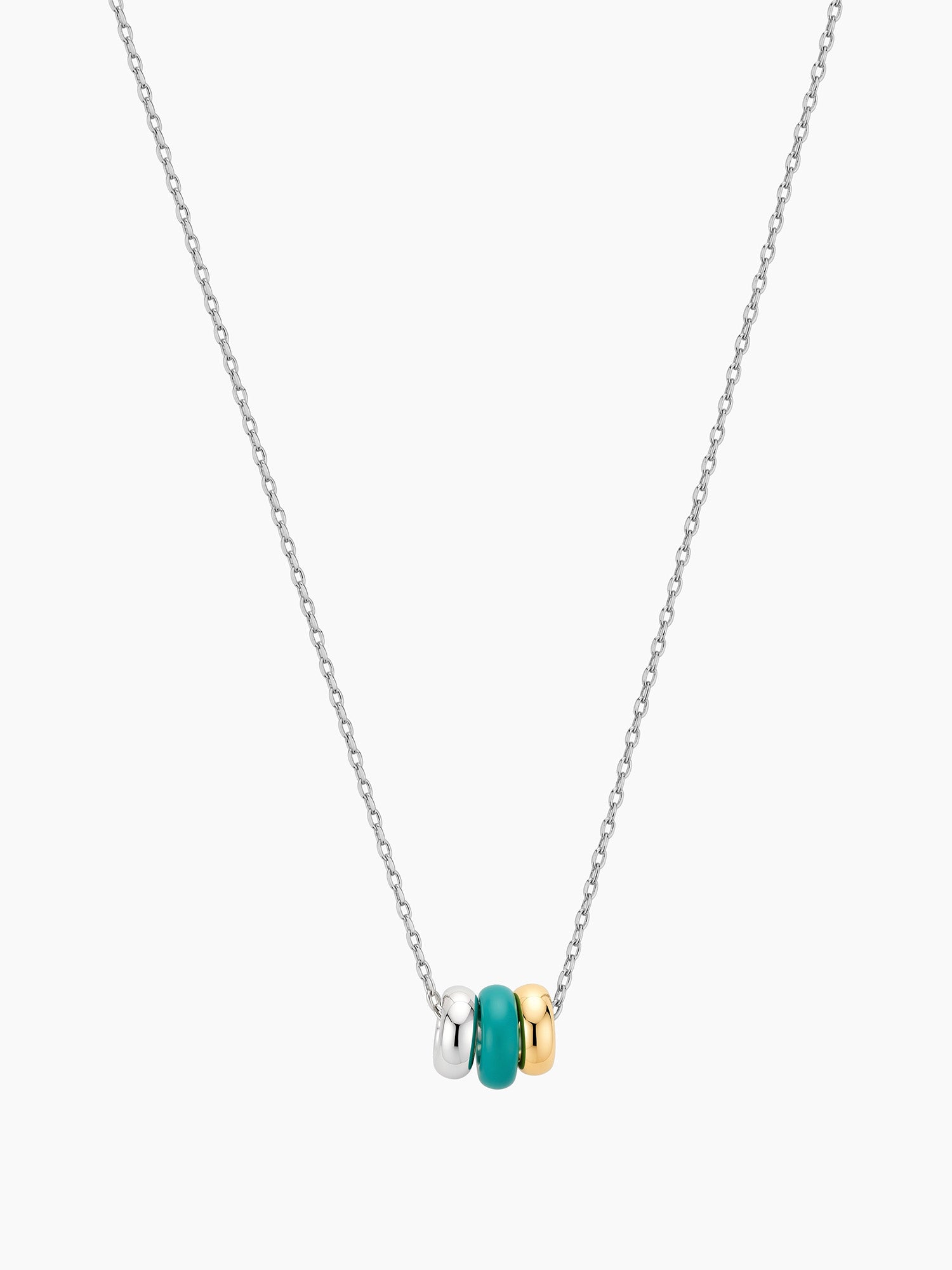 Turquoise Pendant Necklace in SIlver